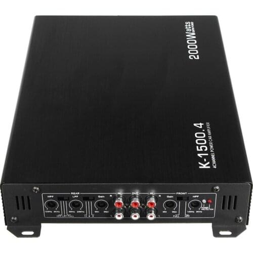 4 Channel Car Auto Audio Amplifier 2000W Stereo Bass Speaker Car Power Audio Subwoofer Home Amplifiers Audio Amplifiers