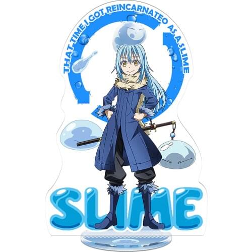 Japanese anime figure tensei shitara slime datta ken Rimuru Tempest Acrylic action figure keychain collectible model toys