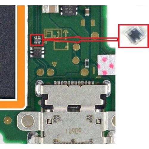 20PCS-100PCS EMI Filters Chocks 4 Feet For Nintendo Switch On Motherboard Fix Part