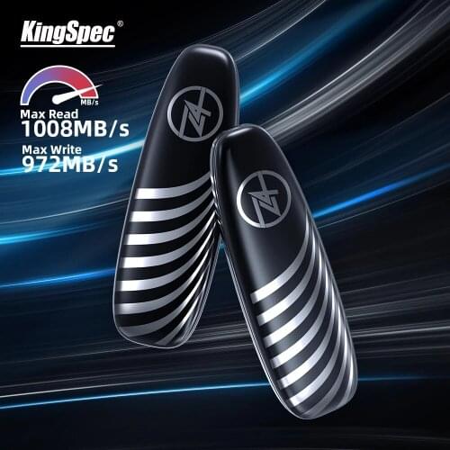 KingSpec External SSD Portable SSD 256GB 127GB 1TB Hard Drive Solid State Drive hdd External ssd portable USB Type C 3.1 Drive