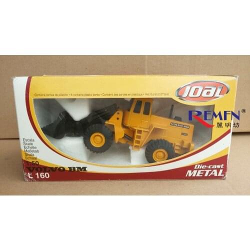 Collectible Alloy Model 1:50 Scale JOAL 227 VOLVO L160 Wheel Loader Engineering Machinery Diecast Toy Model Gift