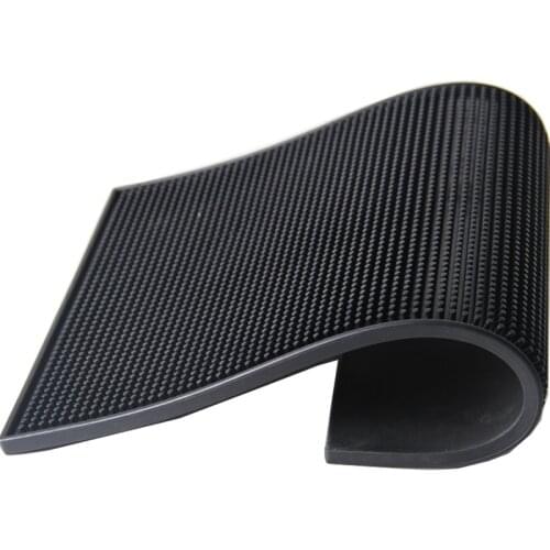 Bar mat cafe restaurant water filter mat bar mat water barrier mat square water mat PVC soft plastic Placemat Kitchen supplies