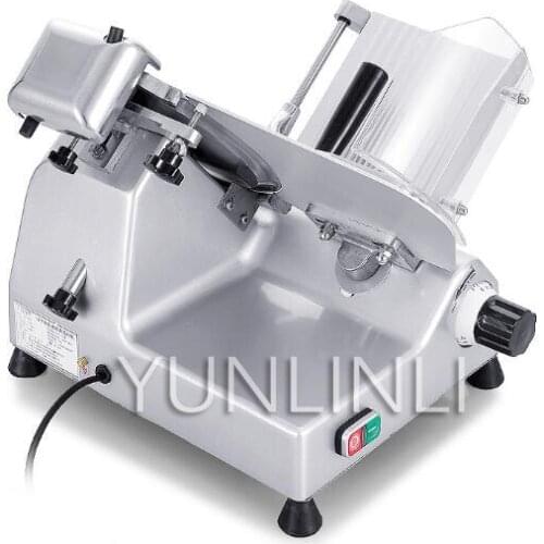 Mutton Slicer, 220V 240W Commercial Planer Flaker, 10 Inch Semi-automatic Meat Slicer Mutton Roll Beef Roll RC-250B
