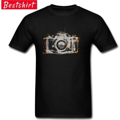 Whole Mens Tees Camera 35mm Photography T Shirt Winter Soldier Fabric Shameless Sleeve Gift Tee-Shirts Round Collar Streetwear