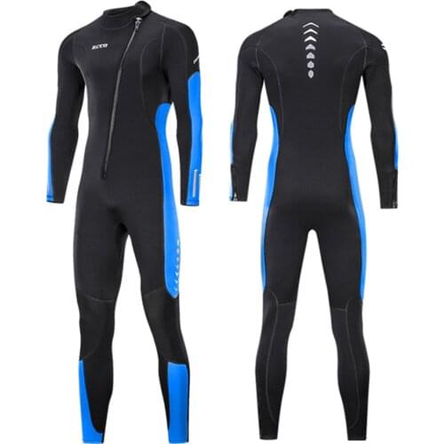 3MM Neoprene Wetsuit Men Scuba Diving Suit Spearfishing Snorkeling Surfing Kitesurf Underwater Gun Body Suit Clothes Wet Suit