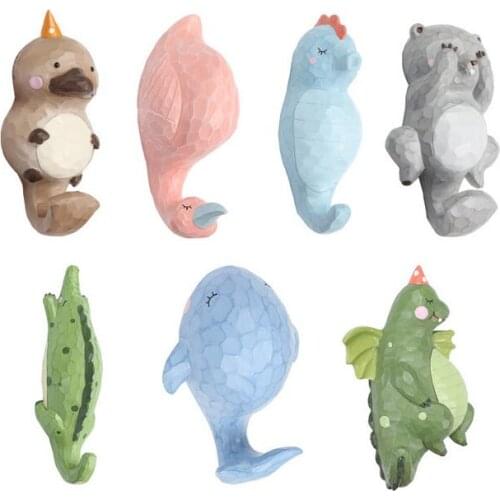 Wholesale Natural resin Animals handicrafts hook Creative adornments Christmas Decoration Supplies