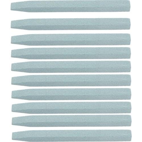 10PCS Pumice Stone Nail Art File Nail Cuticle Pusher Trimmer Pedicure Manicure Buffing Tool