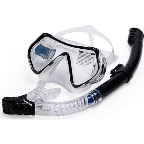 Professional Snorkel Diving Mask and Snorkels Anti-Fog Goggles Glasses Diving Swimming Easy Breath Tube Set Snorkel Mask