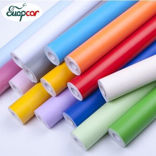 0.4x2M PVC Wallpaper Self-adhesive Waterproof Bedroom Renovation Dormitory Background Wall Decoration Desktop Wardrobe Stickers