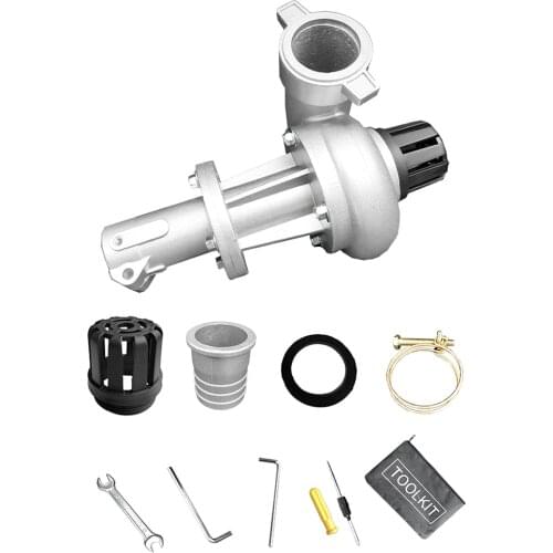 Brush Cutter Grass Trimmer Lawn Mower Water Lift Pump Head Aluminum Alloy Trimmer Parts Garden Irrigation Tool Kit 1.0/1.5 Inch