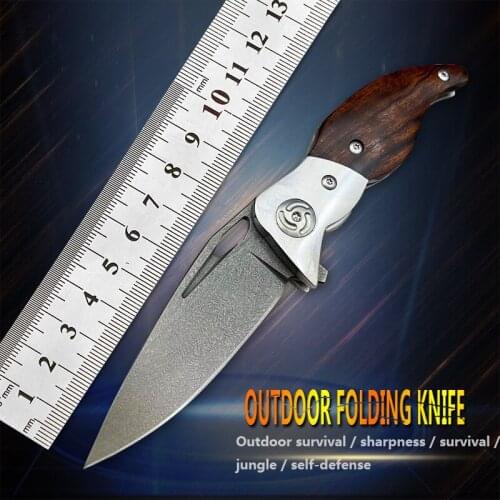 Uzi steel blade ultimate bird folding knife tactical knife outdoor self-defense fixed knife edc hunting survival camping knife