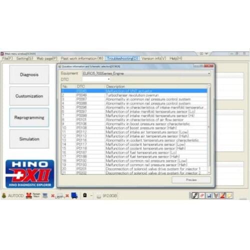 2018 Hino Diagnostic eXplorer 2 - Hino DX2 1.1.18.5+ Database+Activator