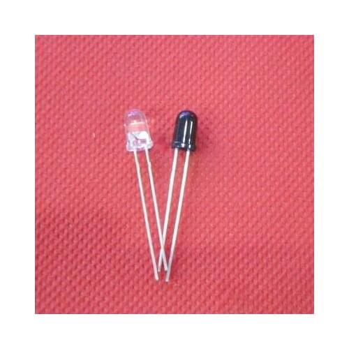40PCS 5mm 940nm LED infrared emitter and IR Receiver Diode each 20PCS LED