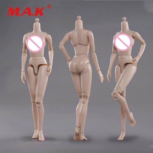 AS058 1/6 Big Chest Female Body Model Toys Super Flexible Bodys 12 Inches Action Figure Body For 1/6 Women Head Carving