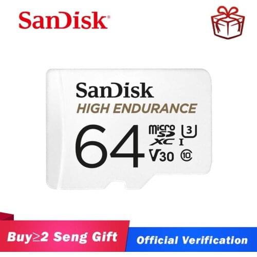 Original sandisk class10 de tarjeta sd tf card 32 gb 64 gb 128 gb 256gb High Endurance Video Monitoring microsd Memory Card