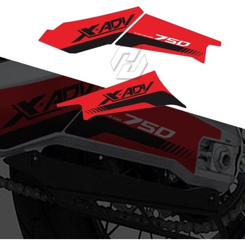 Motorcycle Left/right Swingarm Decal Kit Case for Honda X-ADV 750 2017 2018 2019 2020