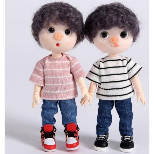 New 9 colors Cute 1/6 bjd Doll Clothes obitsu11 Long Pant for 1/12 bjd, ob11 doll accessories Clothing