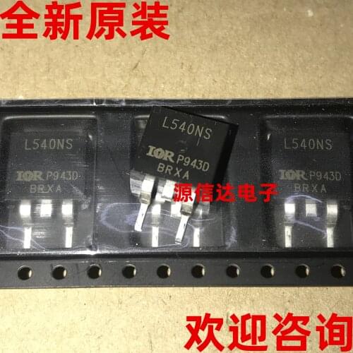 5PCS Real picture shooting of newly imported IRL540NS 100V 28A TO-263 N-channel FET