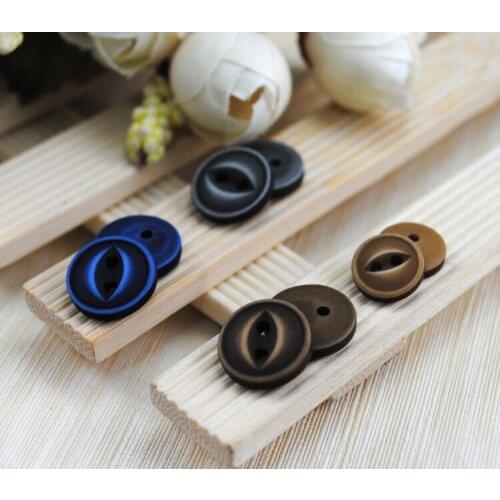 Scrapbook Botones Wholesale High-grade Quality 200 Pcs For Fish Eye Jacket Button Coat Sweaters Buttons 11.5mm Free Shipping