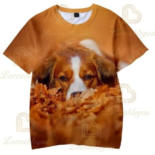 Dog 3D T-shirt Full Print Animal Design Short Sleeve Pet Dog Tee Shirt Women Men Casual Plus Size Tops Drop Shipping