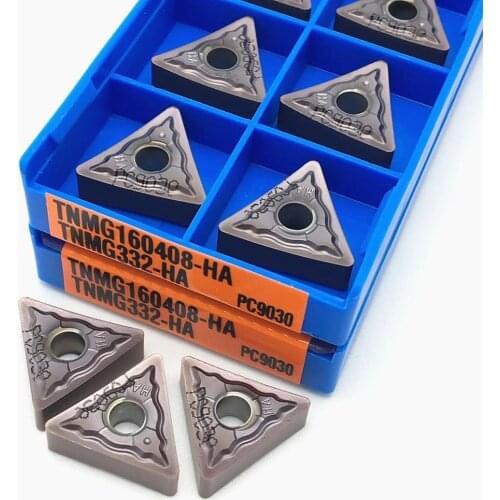 TNMG160408 HA PC9030 TNMG160408 high quality stainless steel external turning tool carbide blade