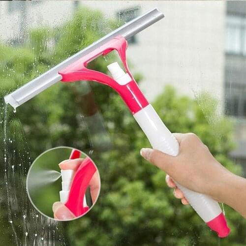 1 Set Multifunctional Detachable Glass Cleaning Wiper Squeegee Scrubber Window Cleaner Brush Kit Car Window Windshield Cleaning