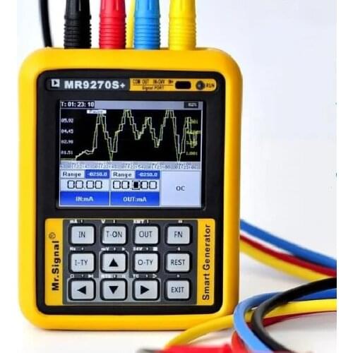4-20mA signal generator calibration Current voltage PT100 thermocouple Pressure transmitter Logger PID frequency MR9270S