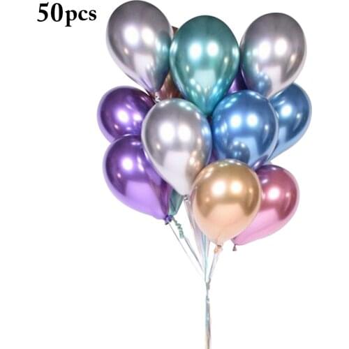 50PCS 12'' Latex Balloon Fashion Pearlized Party Balloon Wedding Party Balloon New Arrival