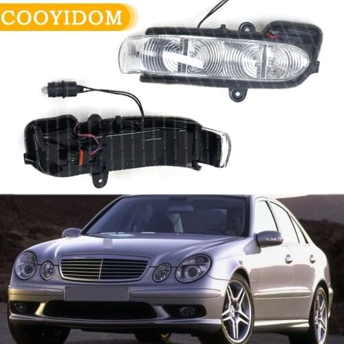 Car Rear view side mirror LED Turn Signal Indicator Rearview Light For Mercedes Benz W211 S211 W463 W461 C/E Class Car-styling