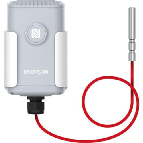 LoRaWAN Wireless Industrial Temperature Sensor with Range from -200 to 800°C
