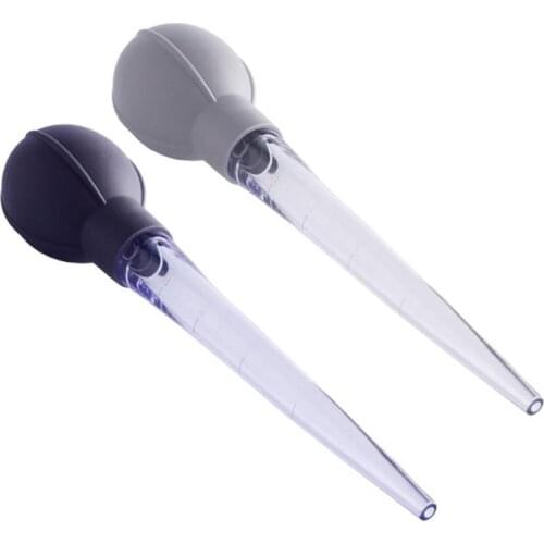 Large Pipette with Scale Plastic Dropper Measuring Tube Kitchen Baking Tool (Black)