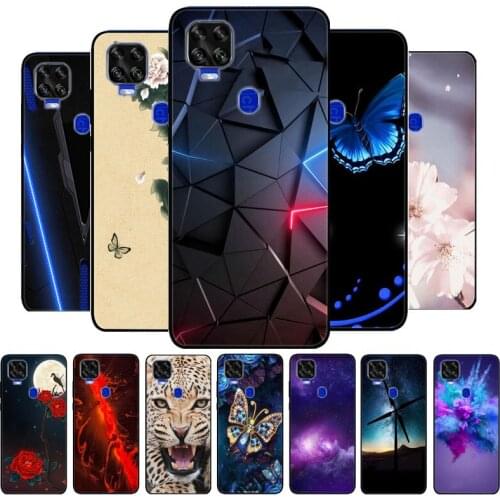For ZTE Axon 11 SE Case Black Silicone Soft TPU Back Cover Phone Cases For ZTE Axon 11 5G Case Coque for ZTE Axon11 11SE Bumper