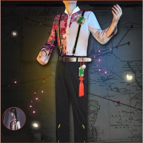 Game! Identity V The Soul of Umbrella Xie BiAn/Fan WuJiu Cosplay Costume Fancy Outfits Halloween Carnival Uniforms Custom Made