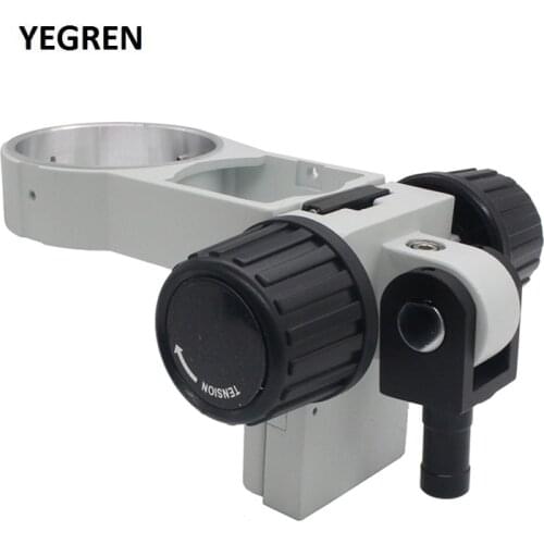 Microscope Focus Arm Coarse Focus Adjustment System 76 mm Head Holder Ring E Arm for Stereo Microscope Industrial Focus Adjusted