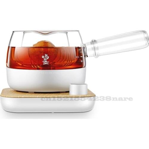 Mini Health Teapot High Borosilicate Glass Tea Maker Dual Mode Smart Insulation Flower Fruit Tea Desserts Multifunctional Teapot