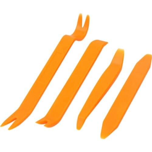 New 4pcs Auto Car Radio Panel Door Clip Trim Dash For UAZ 31512 3153 3159 3162 Simbir 469 Hunter Patriot Car accessories