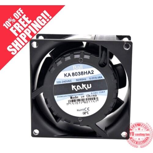 NEW FOR KAKU KA8038HA2 8038 220V 0.07A 8CM Ball bearing cooling fan