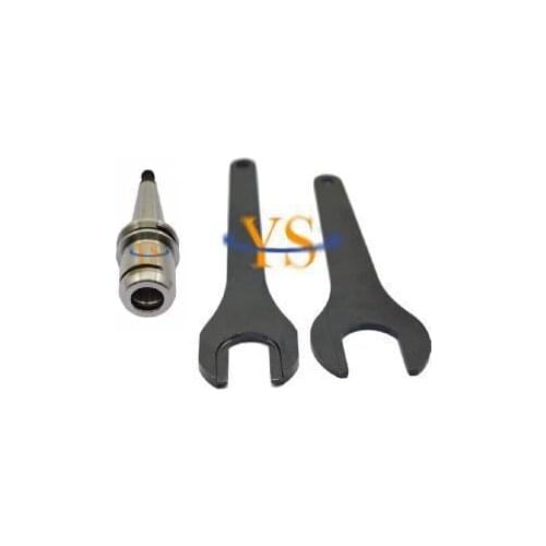 Precision ISO30 ER20 Collet Chuck holder 30,000RPM ISO Spindle holder CNC Mill+1pcs pull stud+2pcs wrench