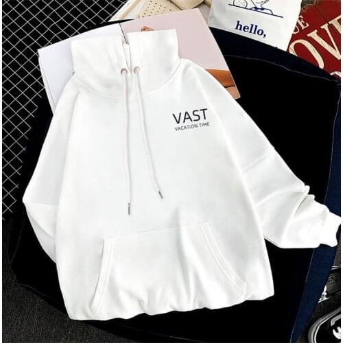 Super Hot New Thin Letter Hooded Pullover Womens Wear Fall Winter 2020 Korean Loose Hoodie Coat