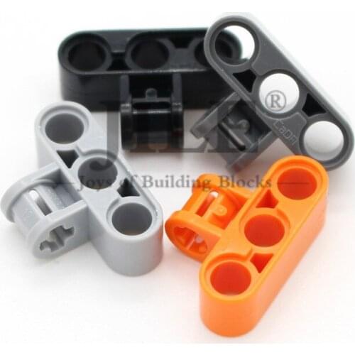 Technic Axle and Pin Connector Perpendicular Triple 63869 DIY Building Blocks Bricks Compatible Accessories Mechanical Science