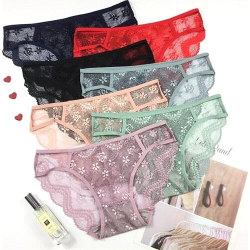 Jian Peng Woman Sexy Panties Erotic crotchless g-string Porn Lace transparent underwear Underpants sexy thong Tanga Women Sexy