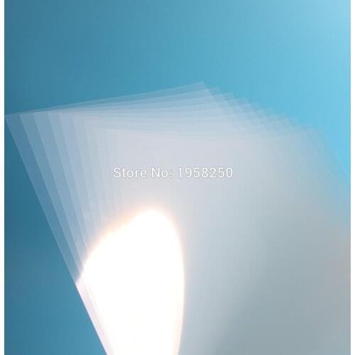 Free Shipping 10Pcs Brand New A4 Size (297x210mm) Inkjet Printer Printing Matt Film Milk White Not Transparency Water-Proof