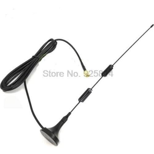 By dhl or ems 50pcs 4G lte Antenna SMA 4g Modem Aerial 698-960/1700-2700Mhz 5dbi LTE with magnetic base RG174 3M Router