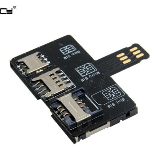 SIM Activation Tools Card Converter to Smartcard IC Card Extension for Standard Micro SIM Card and Nano SIM Card Adapter Kit