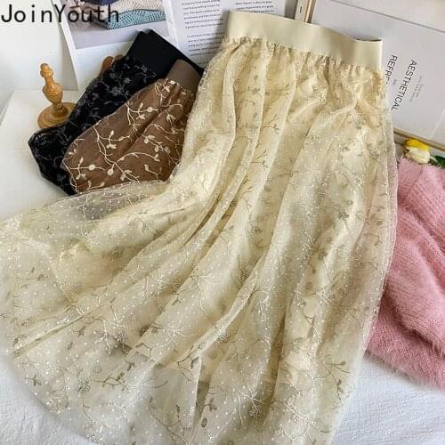JoinYouth High Waist Skirts For Women