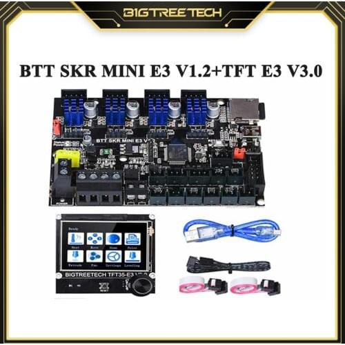 BIGTREETECH SKR Mini E3 V1.2 32Bit Board Integrated TMC2209+TFT35-E3 V3.0 Touch Screen 3D Printer Parts For Ender-3 CR10 Upgrade