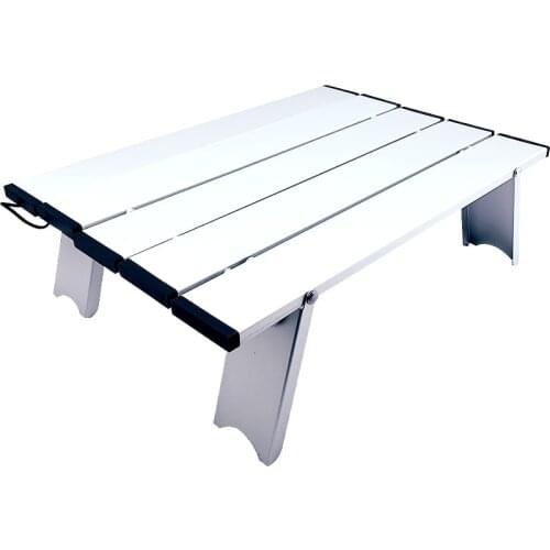 Portable Camping Table Ultralight Aluminum Camp Table Folding Beach Table for Camping Hiking Backpacking Outdoor Picnic