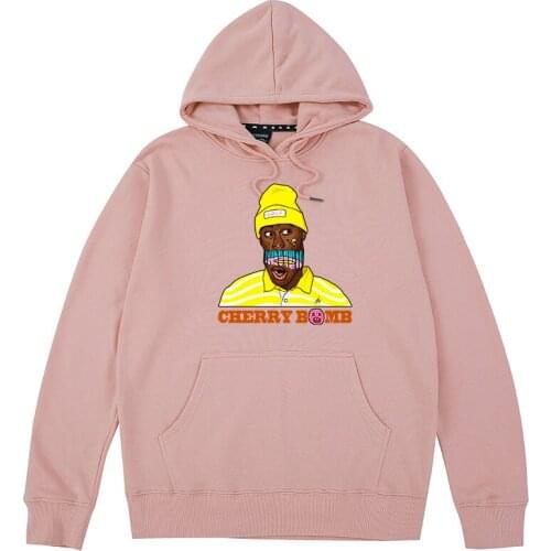 Golf Wang cherry bomb Tyler The Creator OFWGKTA Skate Harajuku Flower boy Hoodies Sweatshirts men women unisex