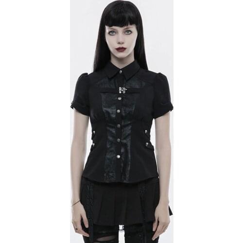 Женские летние рубашки PUNK RAVE China At AliExpress