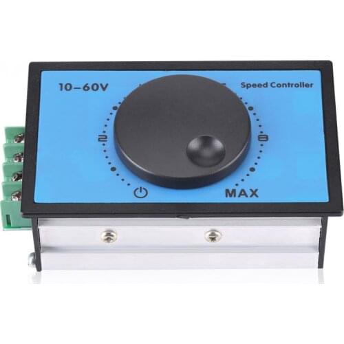 20A 10-60V 12V 24V 36V 48V PWM DC Motor Speed Controller Regulator Switch Module voltage regulator module